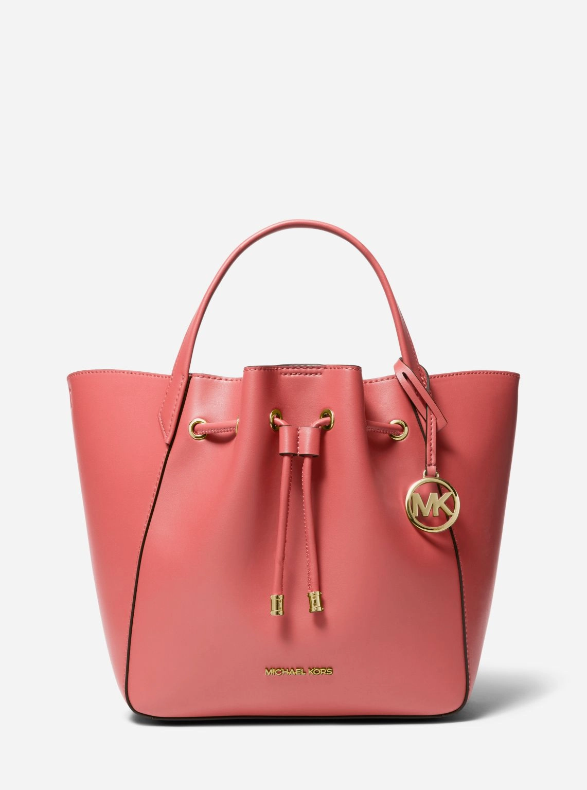 Phoebe Large Faux Leather Bucket Bag