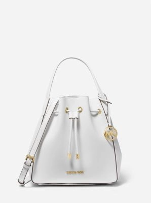 Phoebe Large Faux Leather Bucket Bag