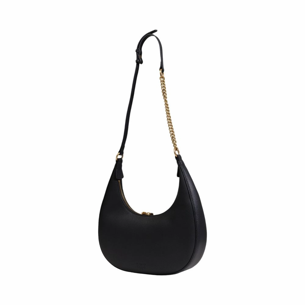 PINKO Black Leather Handbag