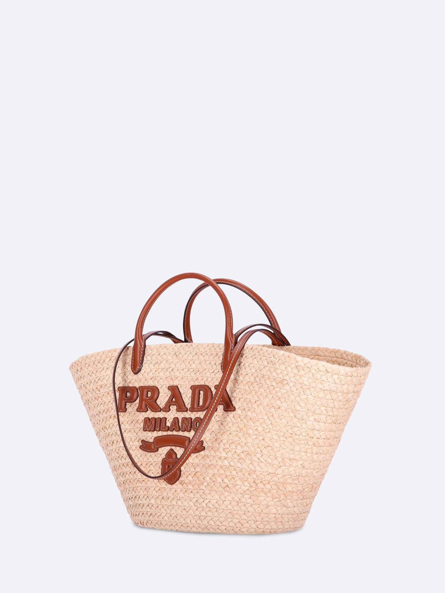 Plaiting material handbag