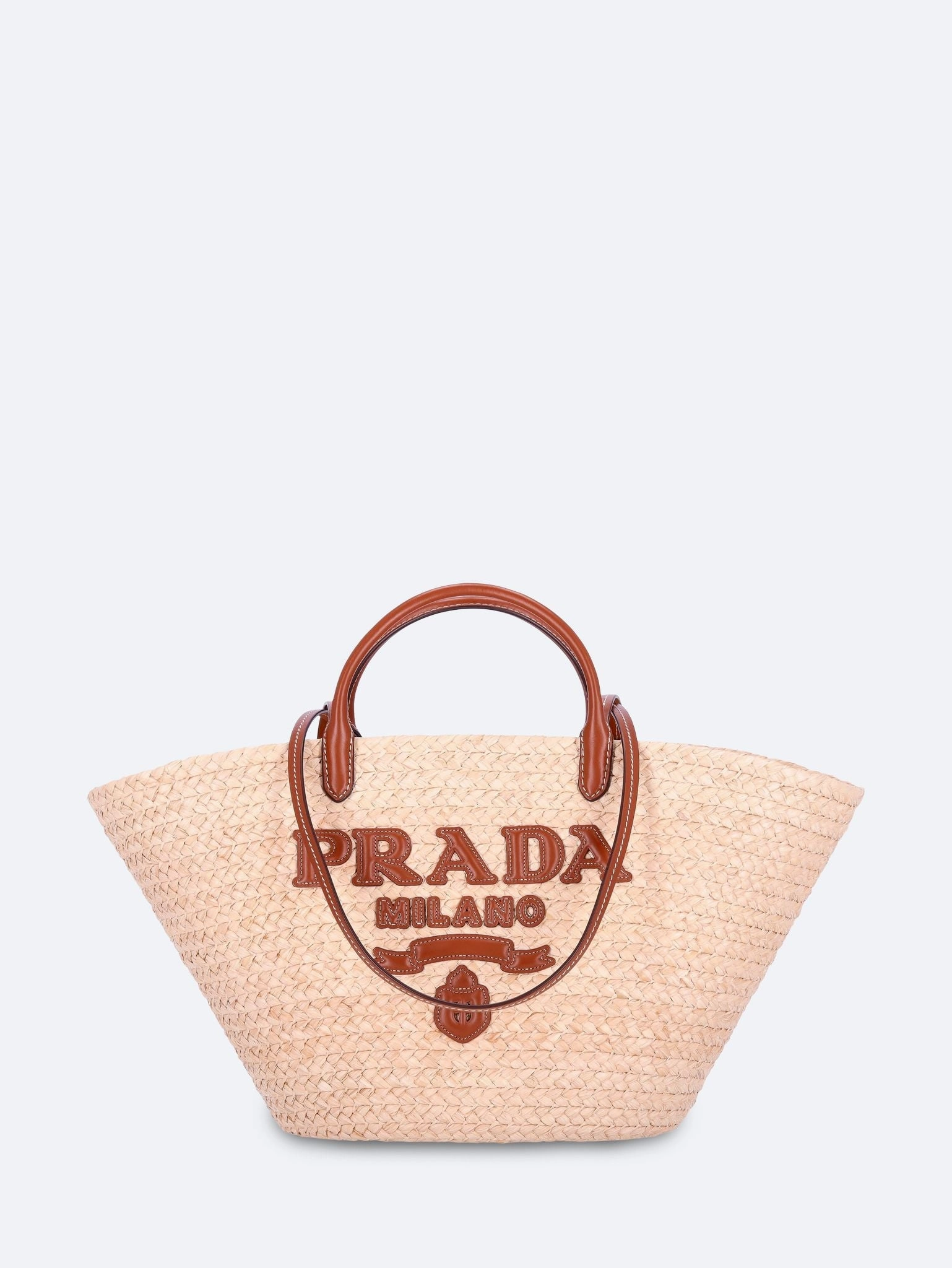 Plaiting material handbag