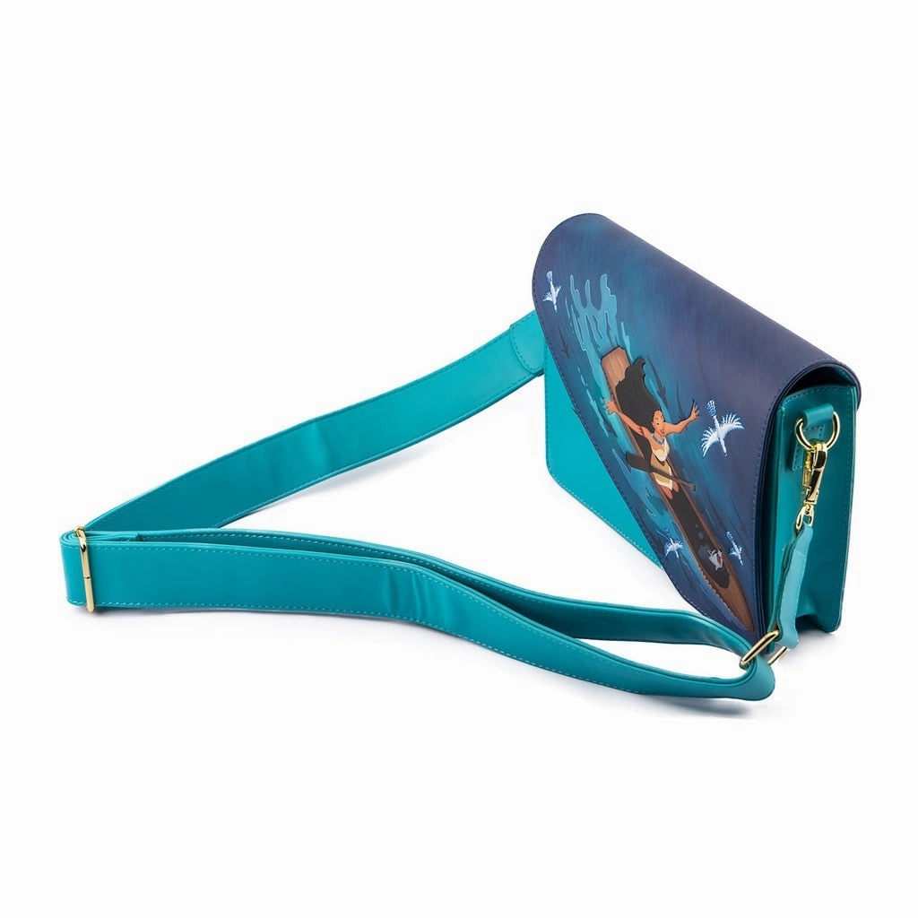 Pocahontas Just Around the Riverbend Crossbody Bag