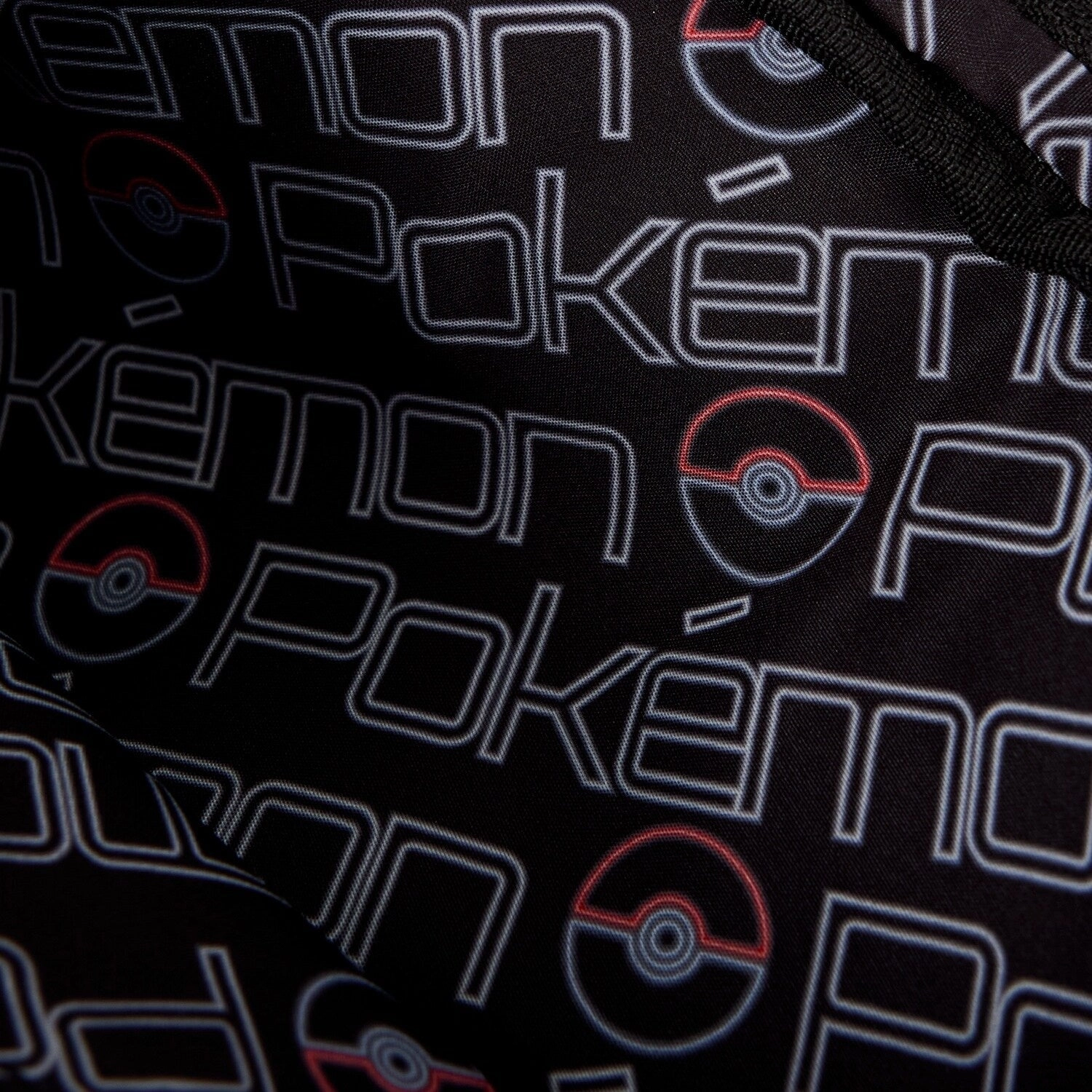 Pokemon Pikachu & Mewtwo Glow Nylon Sling Crossbody Bag with Coin Bag