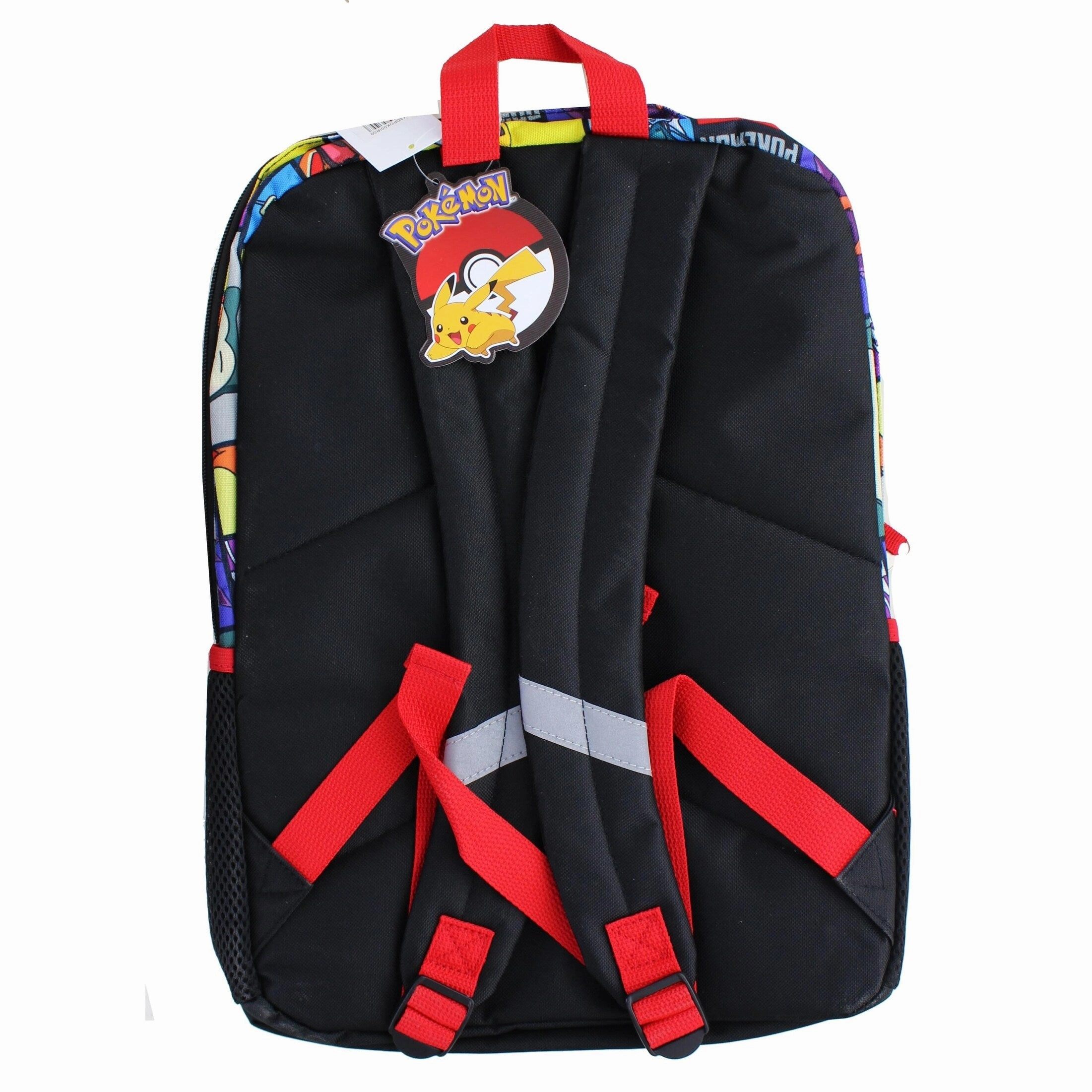Pokemon Pikachu & Pokeball 16 Inch Kids Backpack