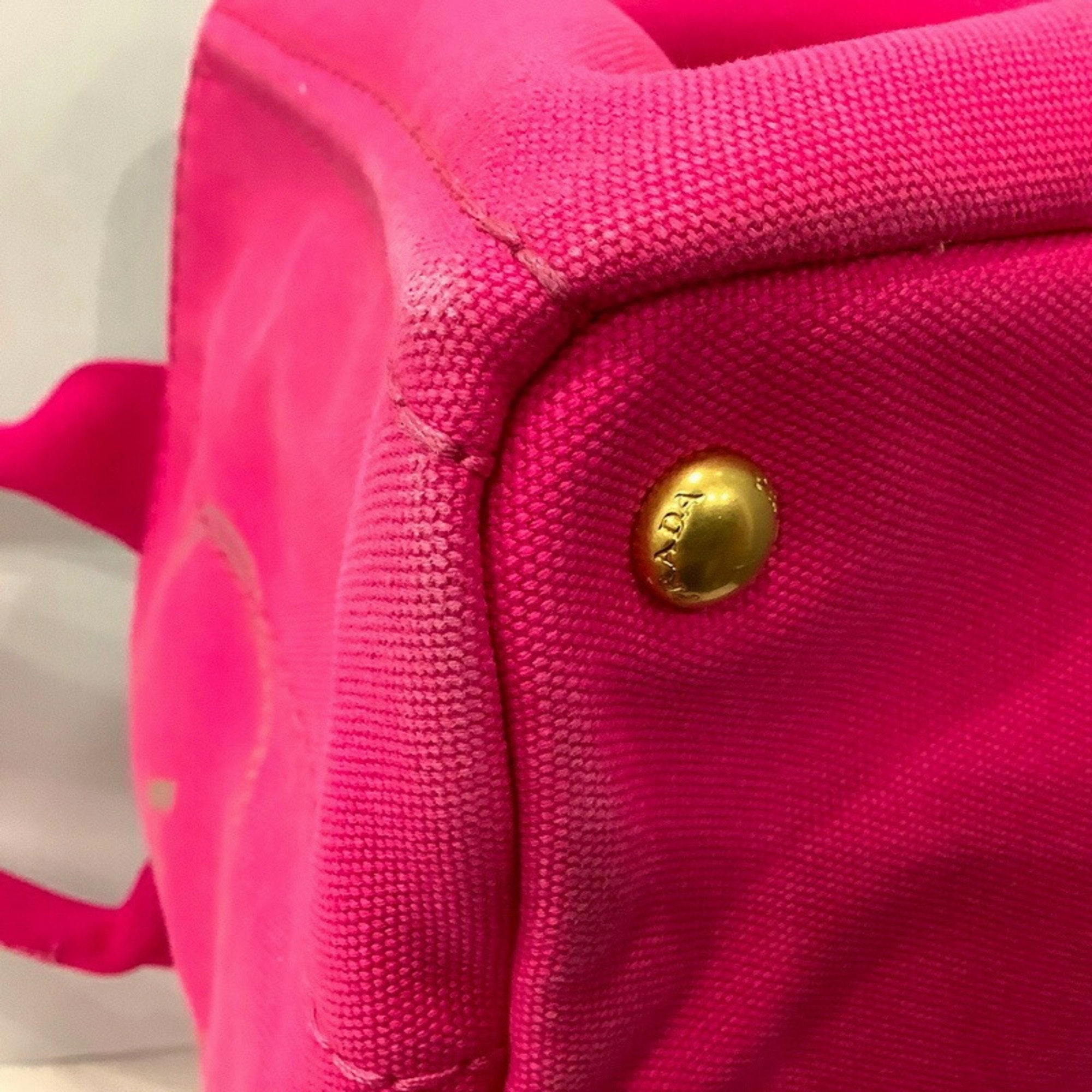 Prada Canapa Canvas Tote Bag (Pre-Owned)
