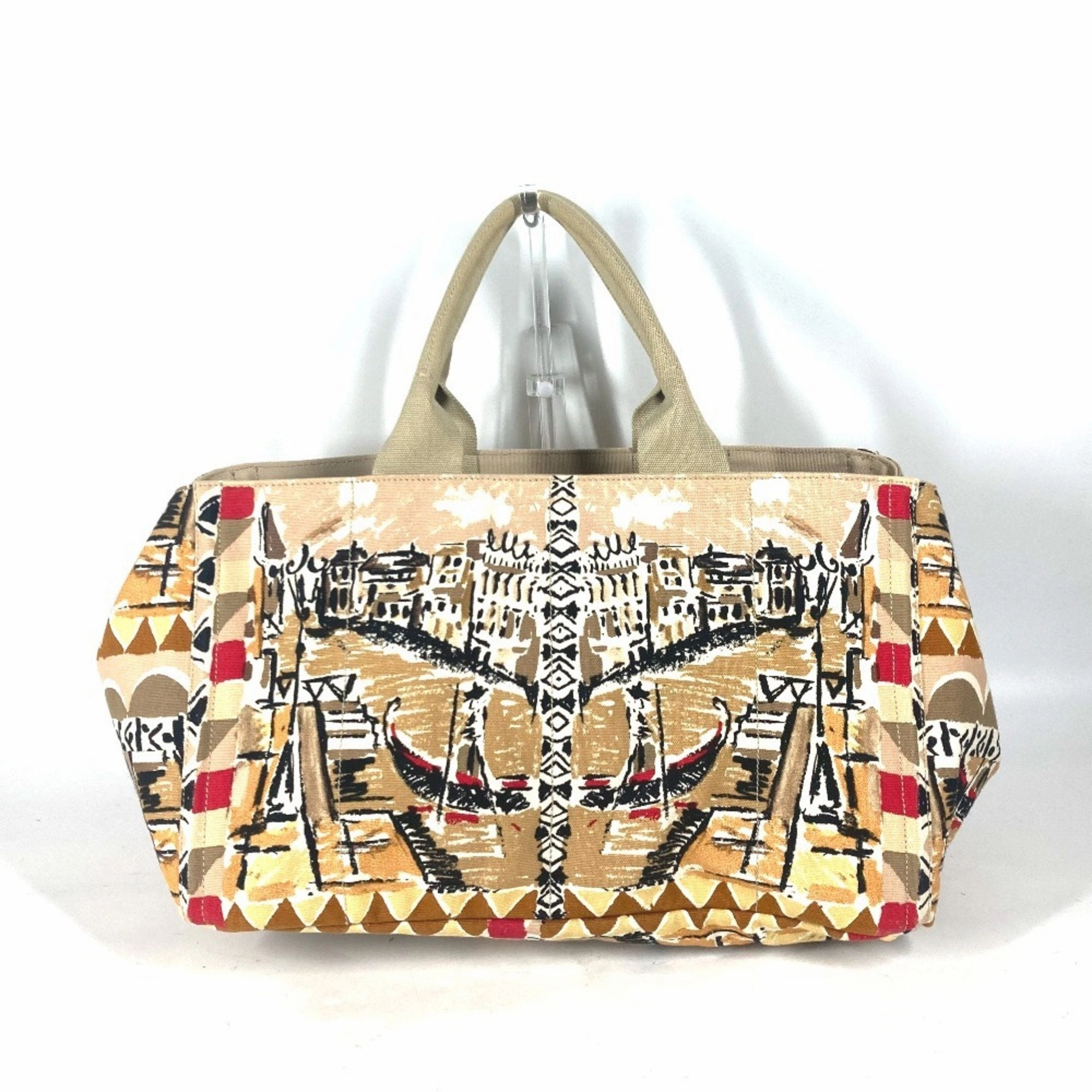 Prada  Canapa Handbag Shoulder Bag Tote Bag (Pre-Owned)
