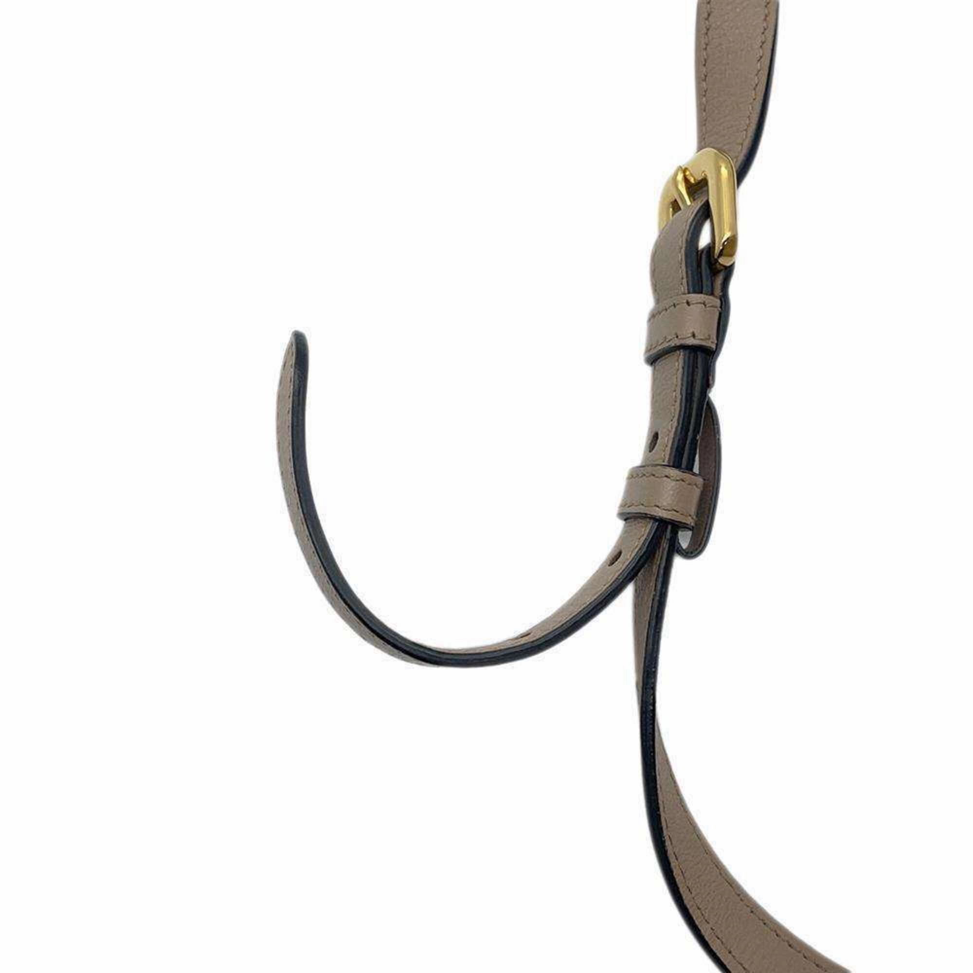 Prada Leather Shoulder Bag (Pre-Owned)