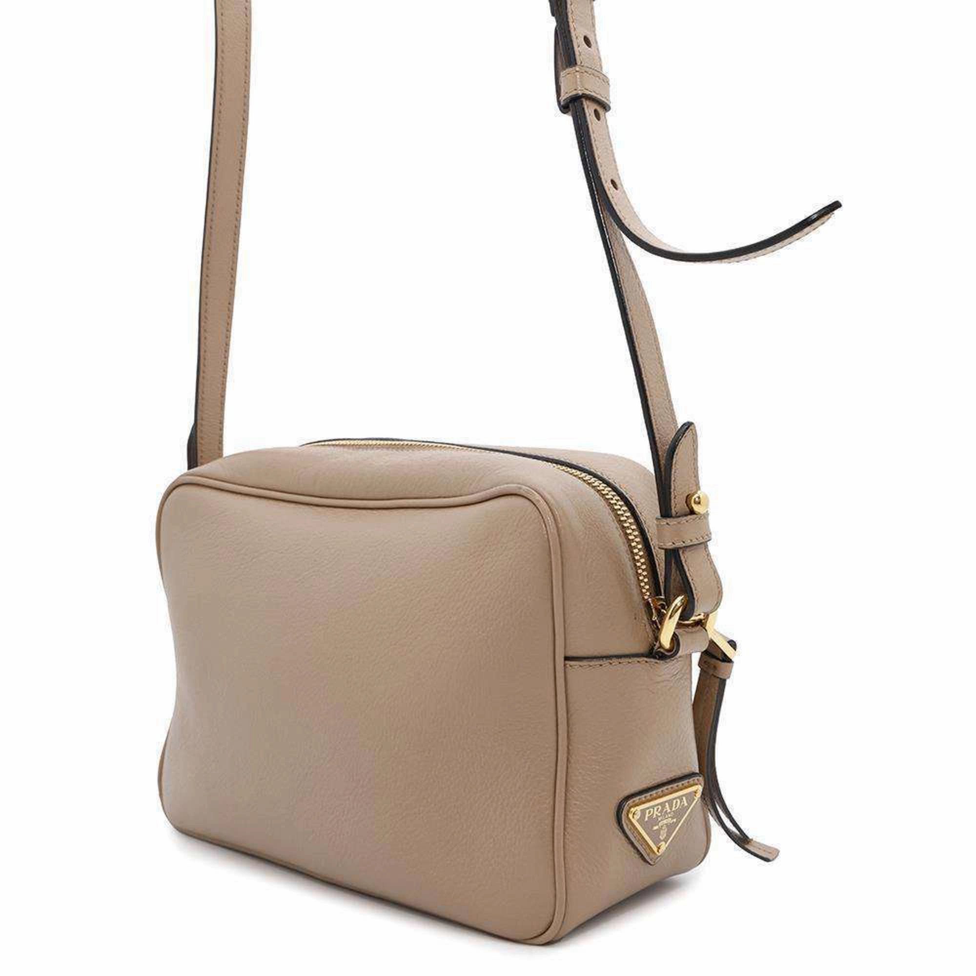 Prada Leather Shoulder Bag (Pre-Owned)