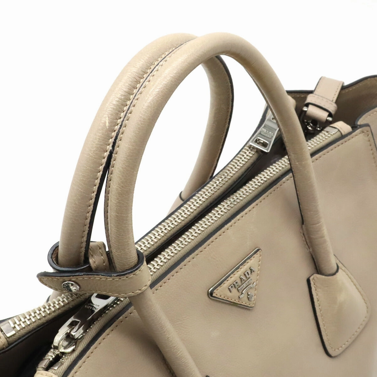 Prada Leather Tote Bag