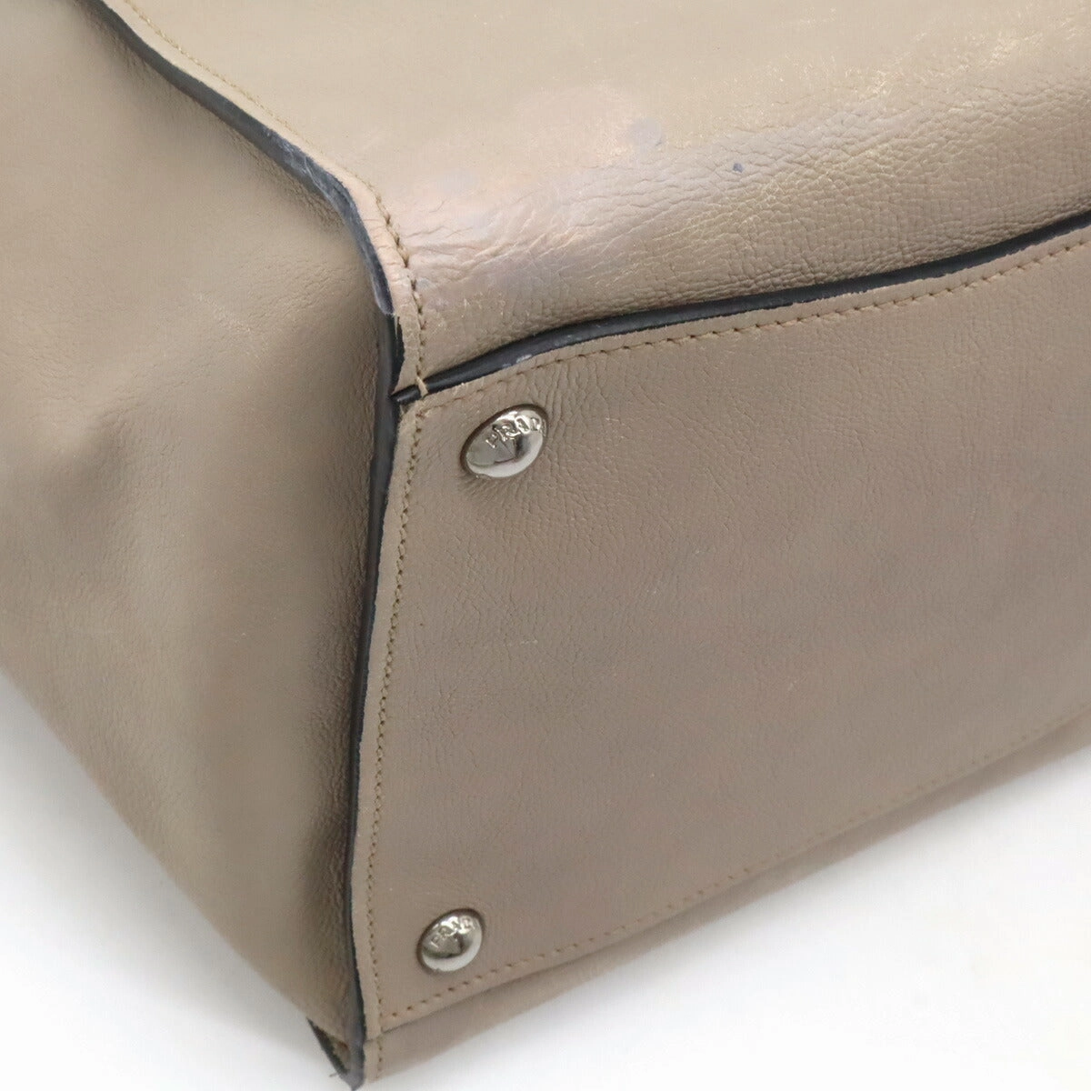 Prada Leather Tote Bag