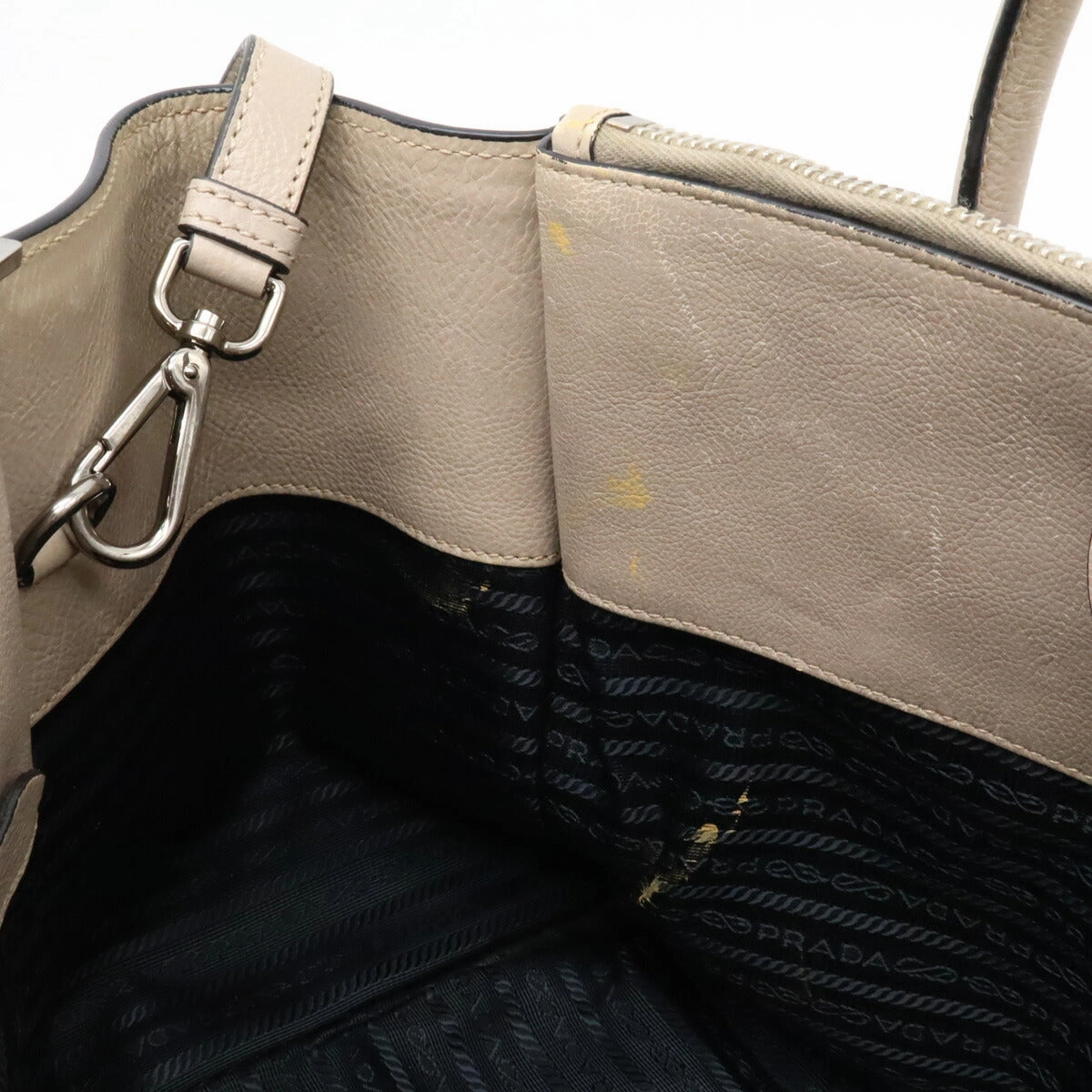 Prada Leather Tote Bag