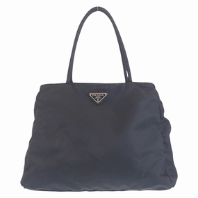 Prada Nylon Handbag Shoulder Bag Tote Bag (Pre-Owned)