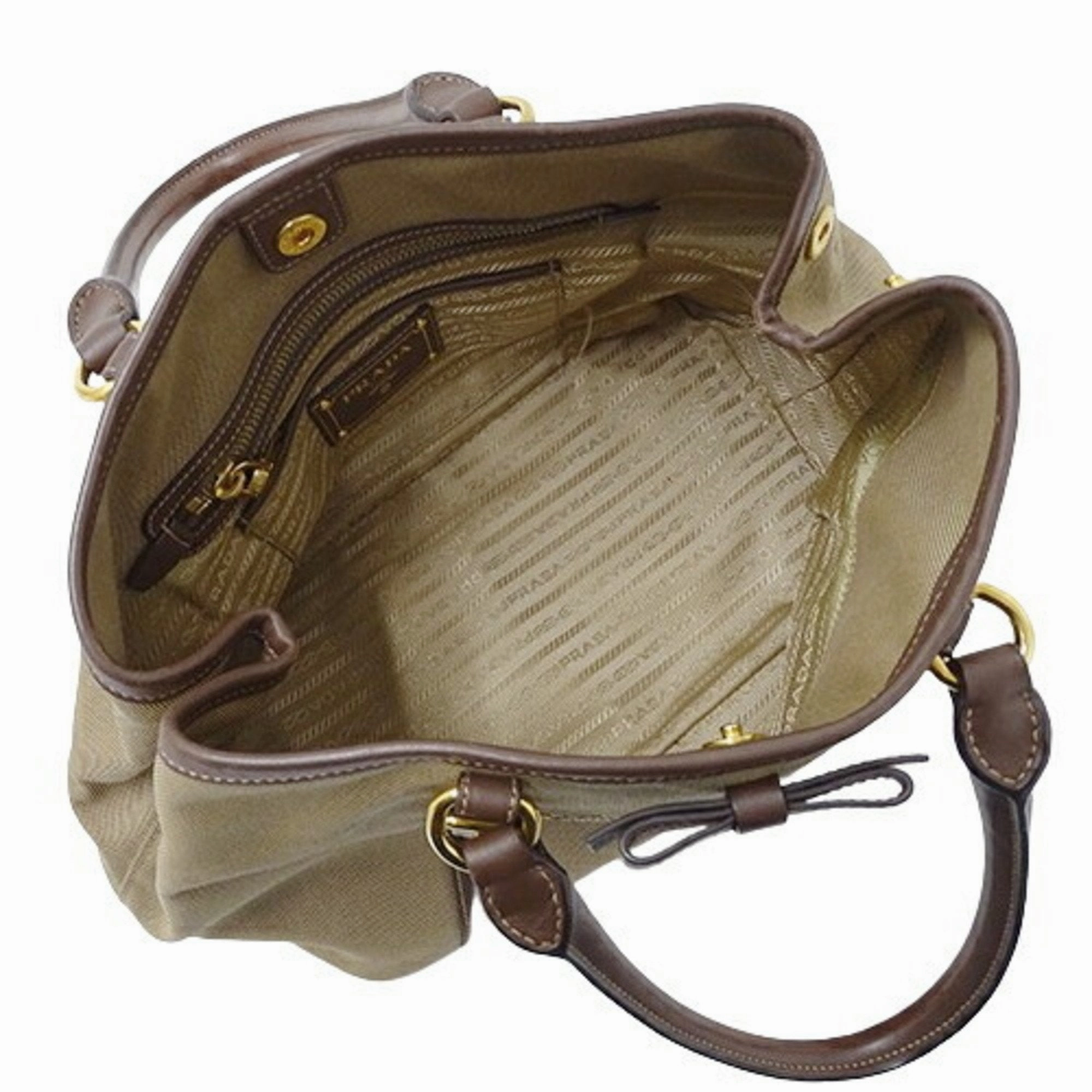 Prada  Nylon Handbag Tote Bag (Pre-Owned)