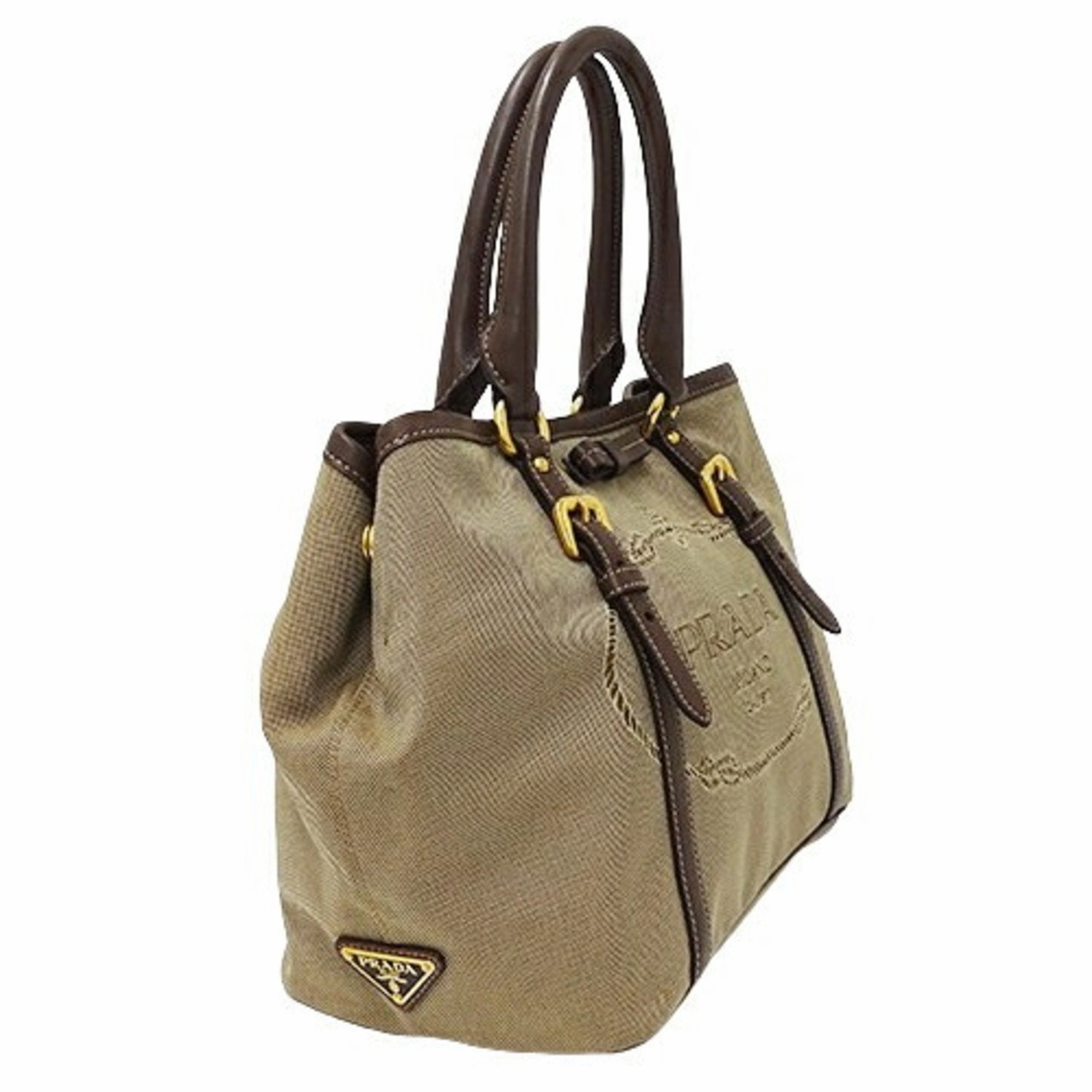 Prada  Nylon Handbag Tote Bag (Pre-Owned)