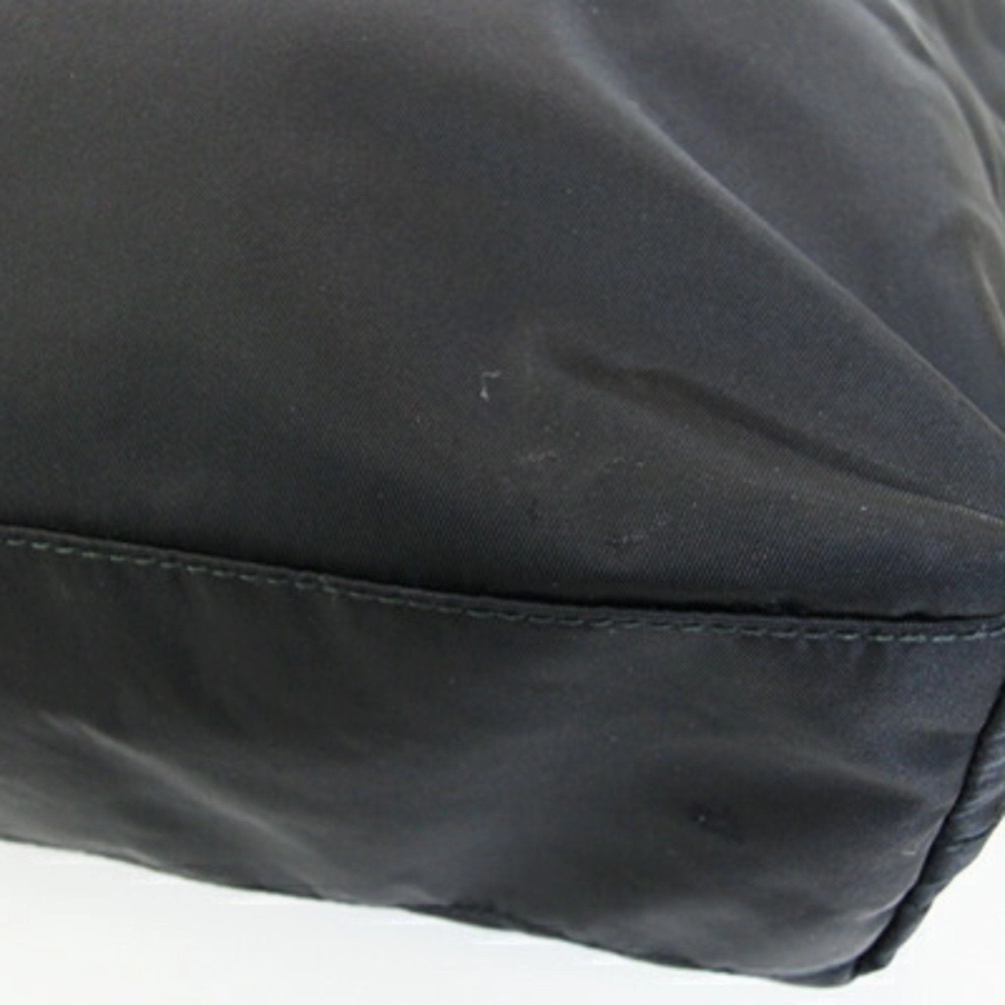 Prada Nylon Patent Leather Tote Bag (Pre-Owned)