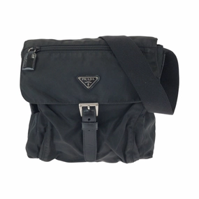 Prada Nylon Pochette Shoulder Bag (Pre-Owned)