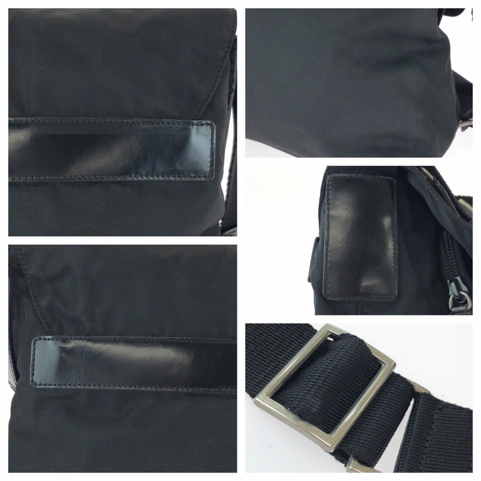 Prada Nylon Pochette Shoulder Bag (Pre-Owned)