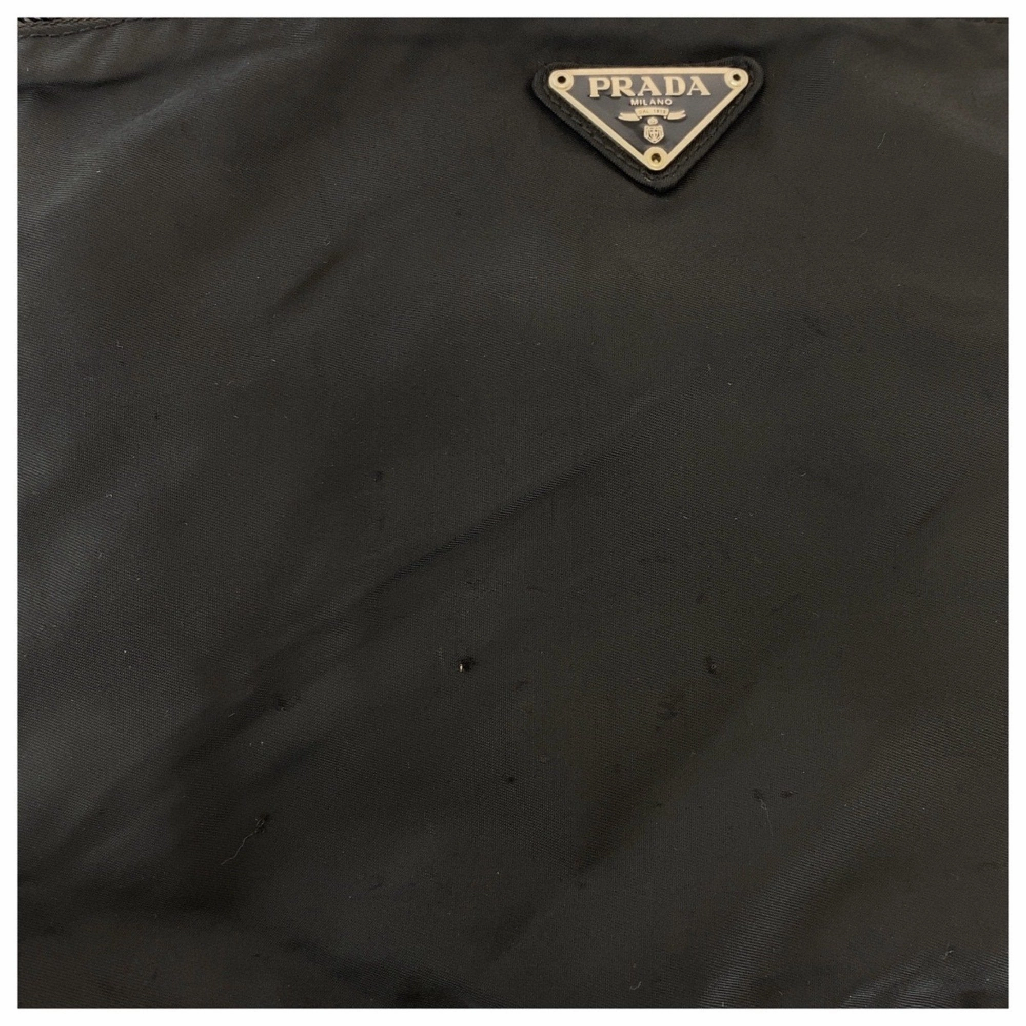 Prada Nylon Pochette Shoulder Bag (Pre-Owned)