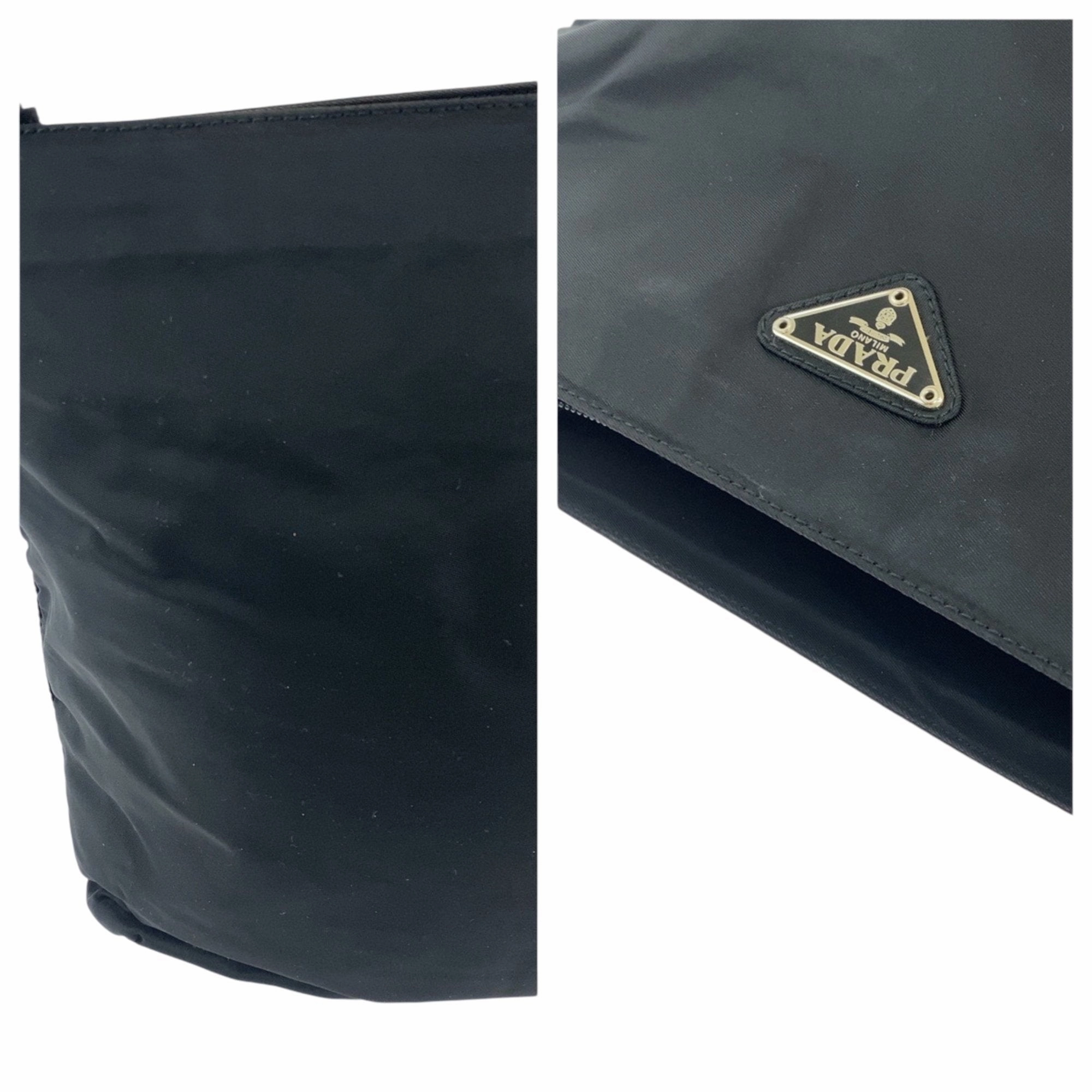 Prada Nylon Shoulder Bag Tote Bag (Pre-Owned)