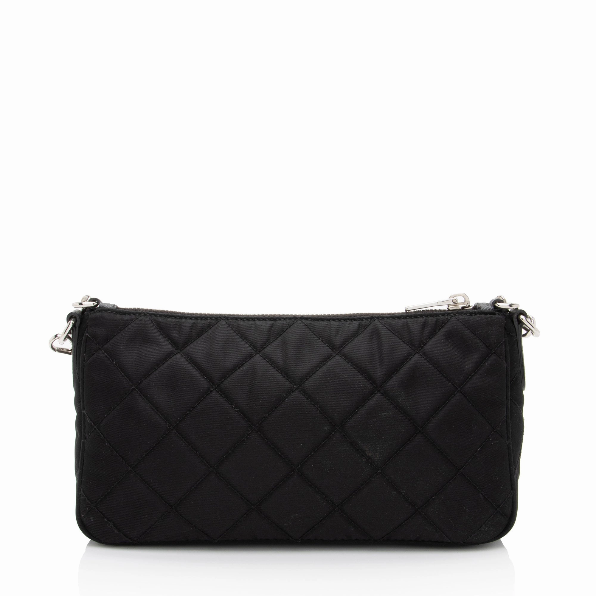 Prada Quilted Tessuto Impuntu Crossbody