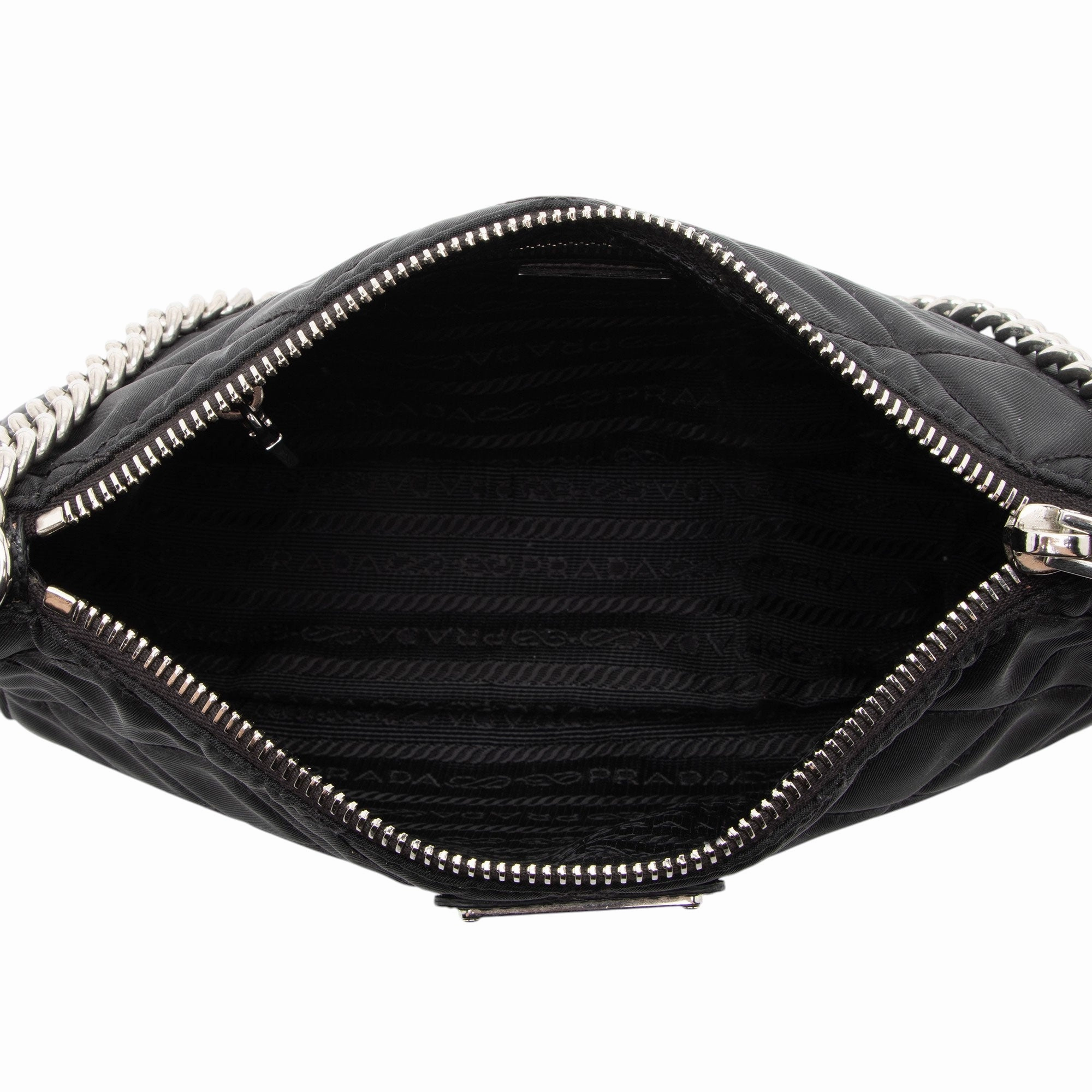 Prada Quilted Tessuto Impuntu Crossbody