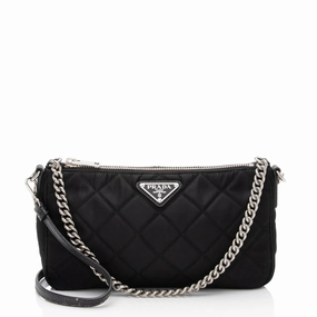 Prada Quilted Tessuto Impuntu Crossbody