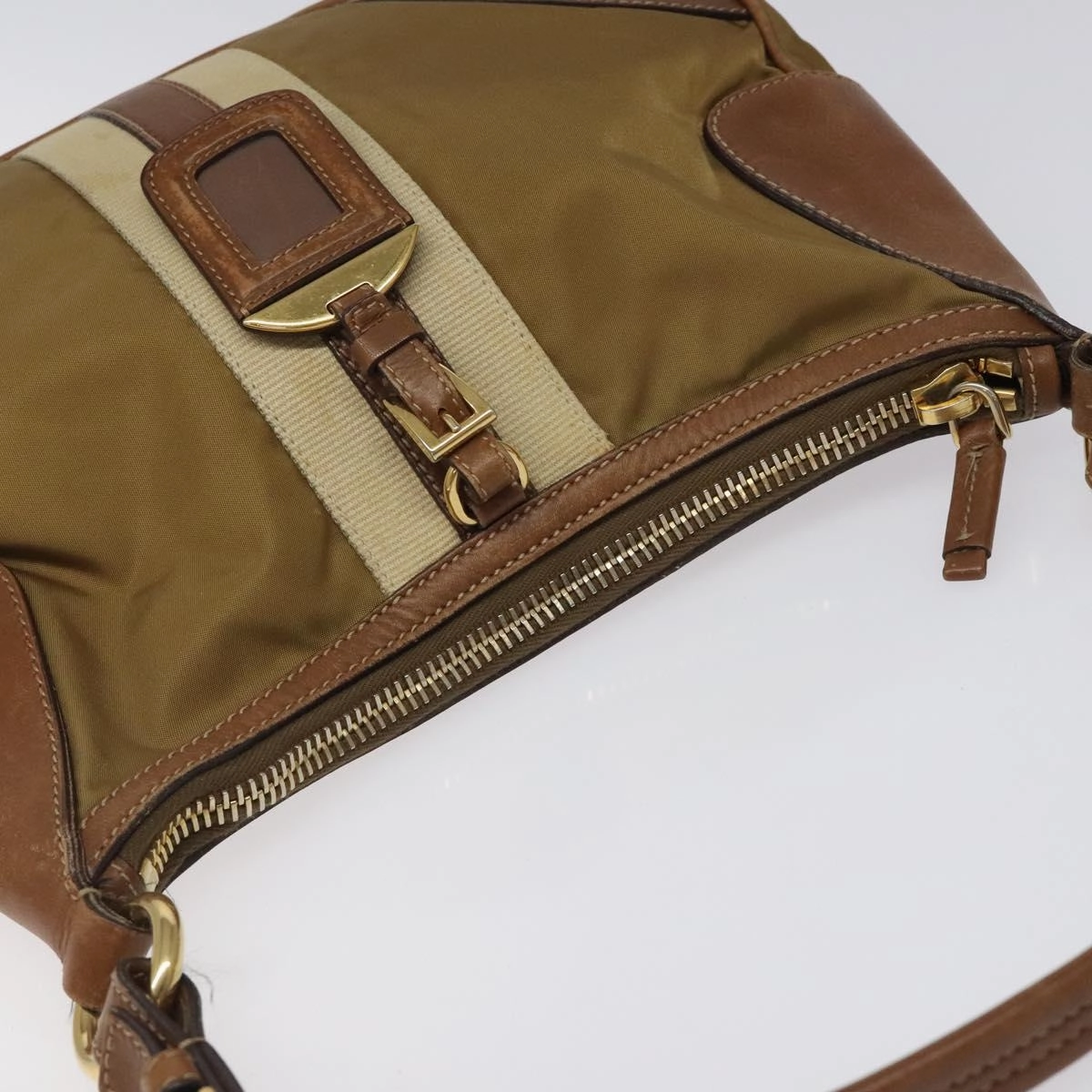 Prada Re-Edition Synthetic Shoulder Bag (Pre-Owned)