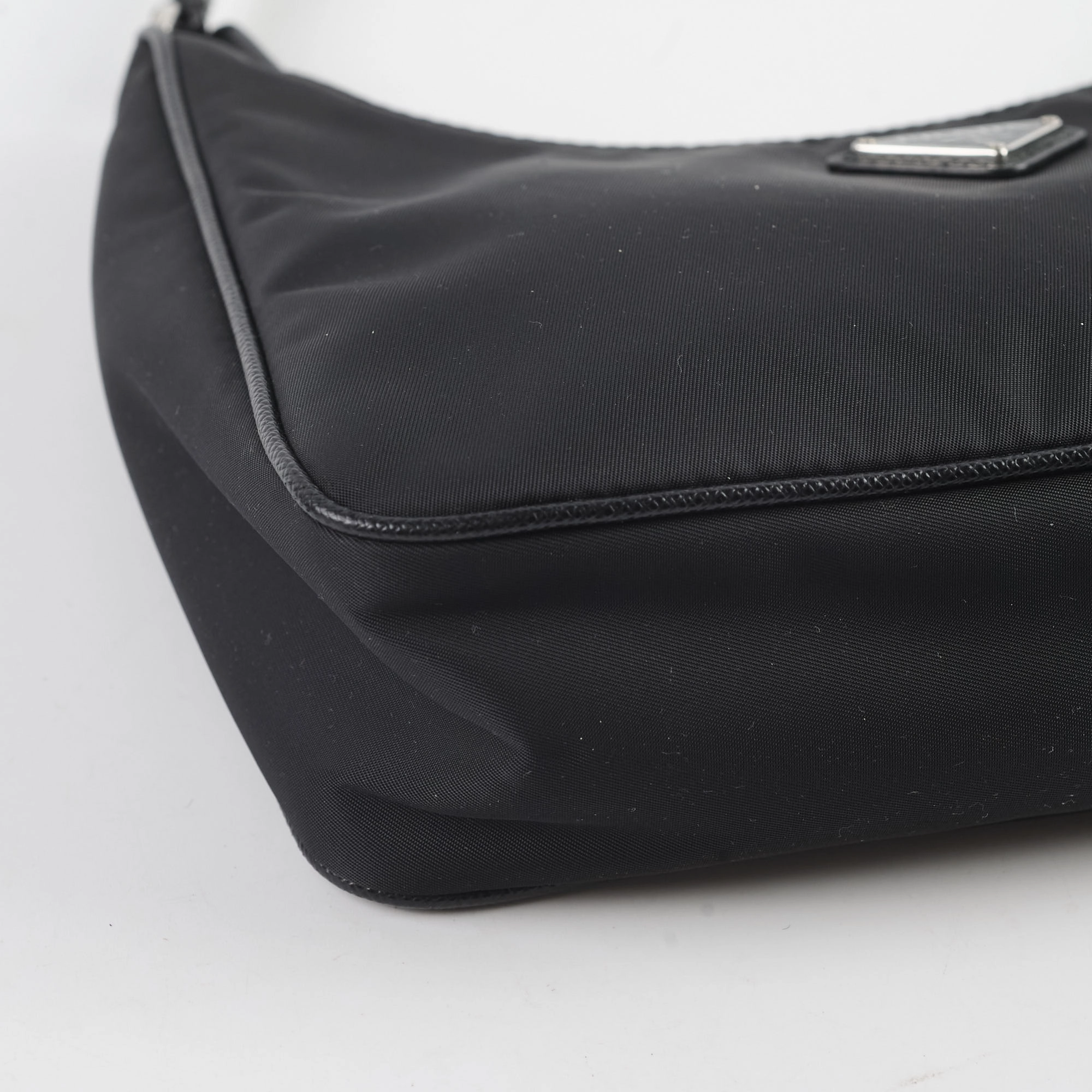 Prada shoulder bag Nylon 2005 Black