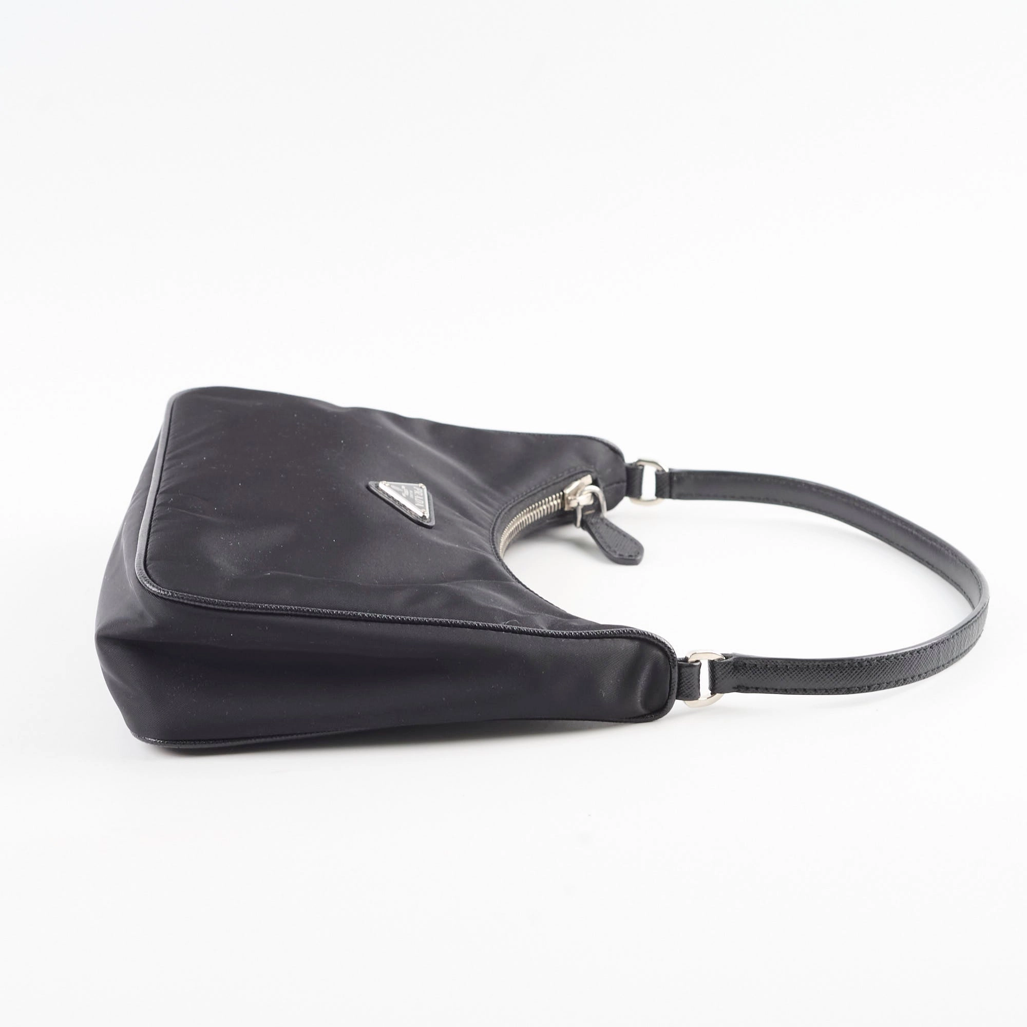 Prada shoulder bag Nylon 2005 Black
