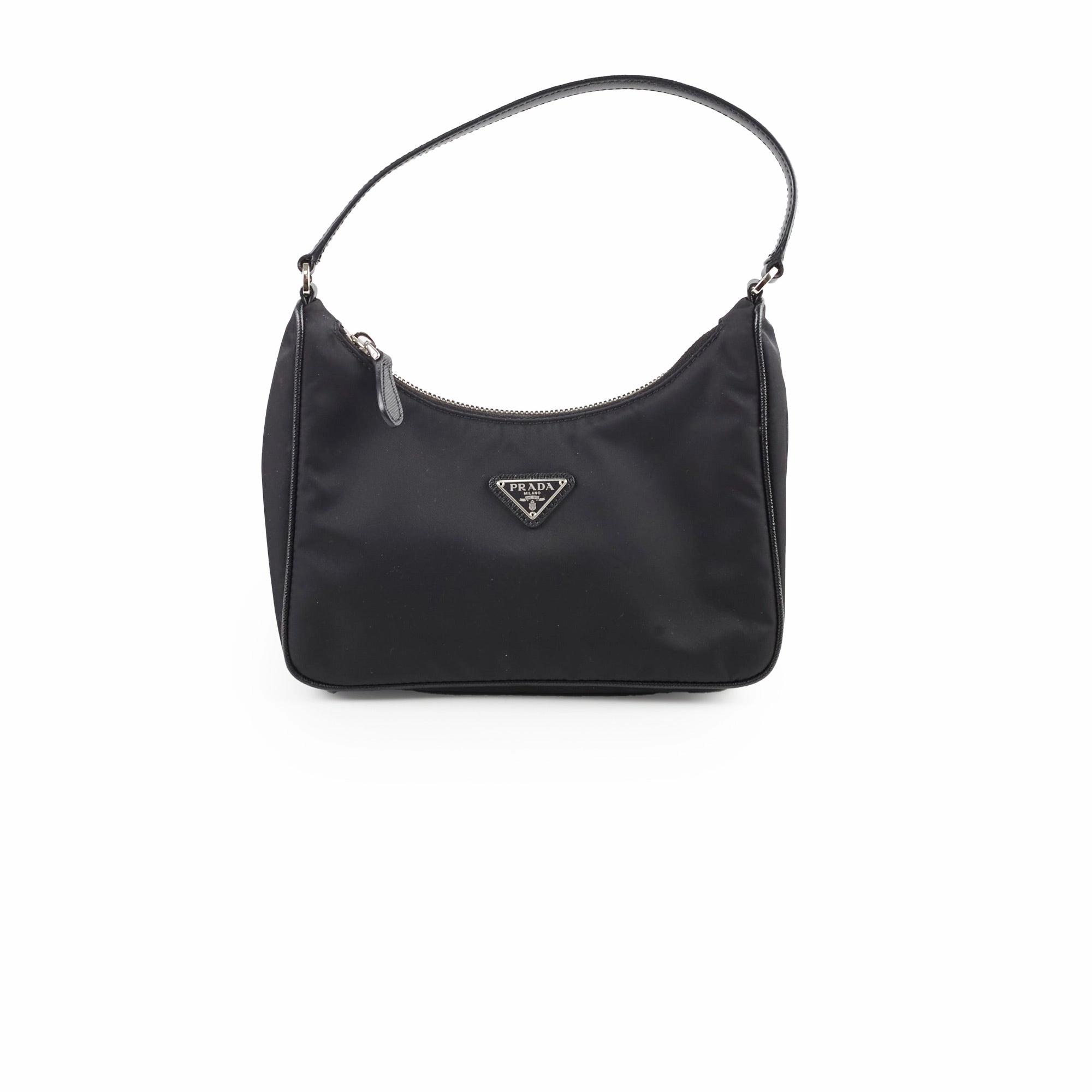 Prada shoulder bag Nylon 2005 Black