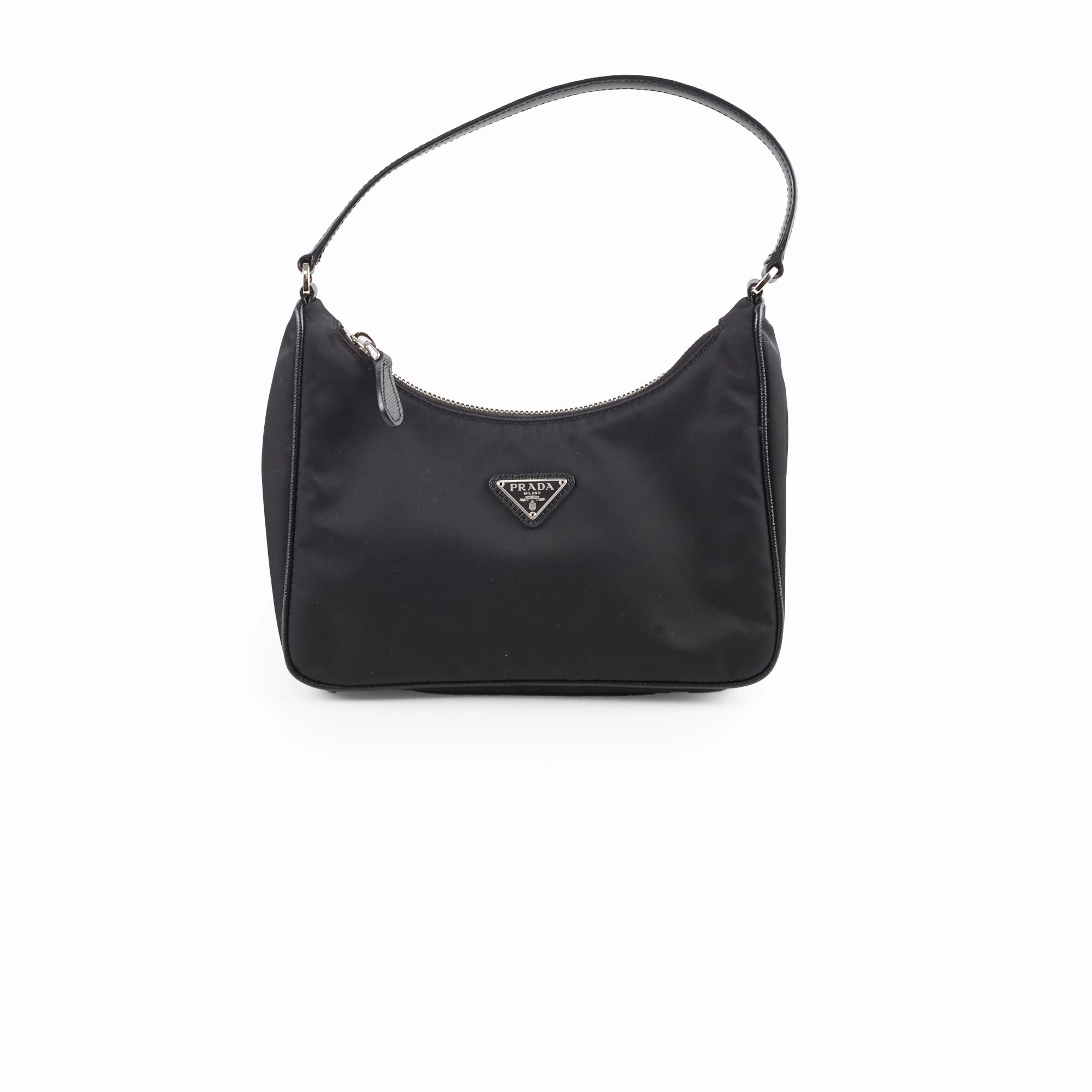Prada shoulder bag Nylon 2005 Black