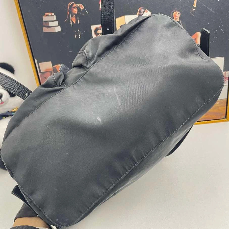 Prada Tessuto Nylon Black Backpack