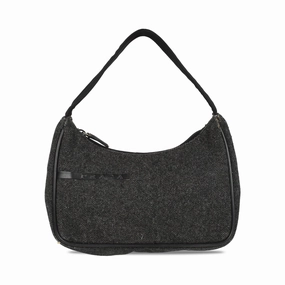 Prada Wool Shoulder Bag