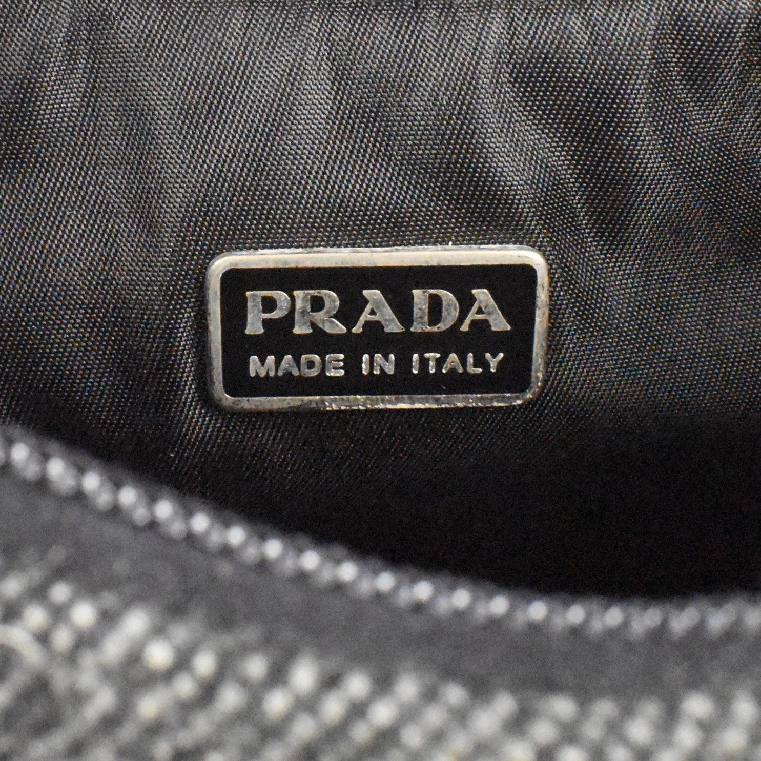 Prada Wool Shoulder Bag