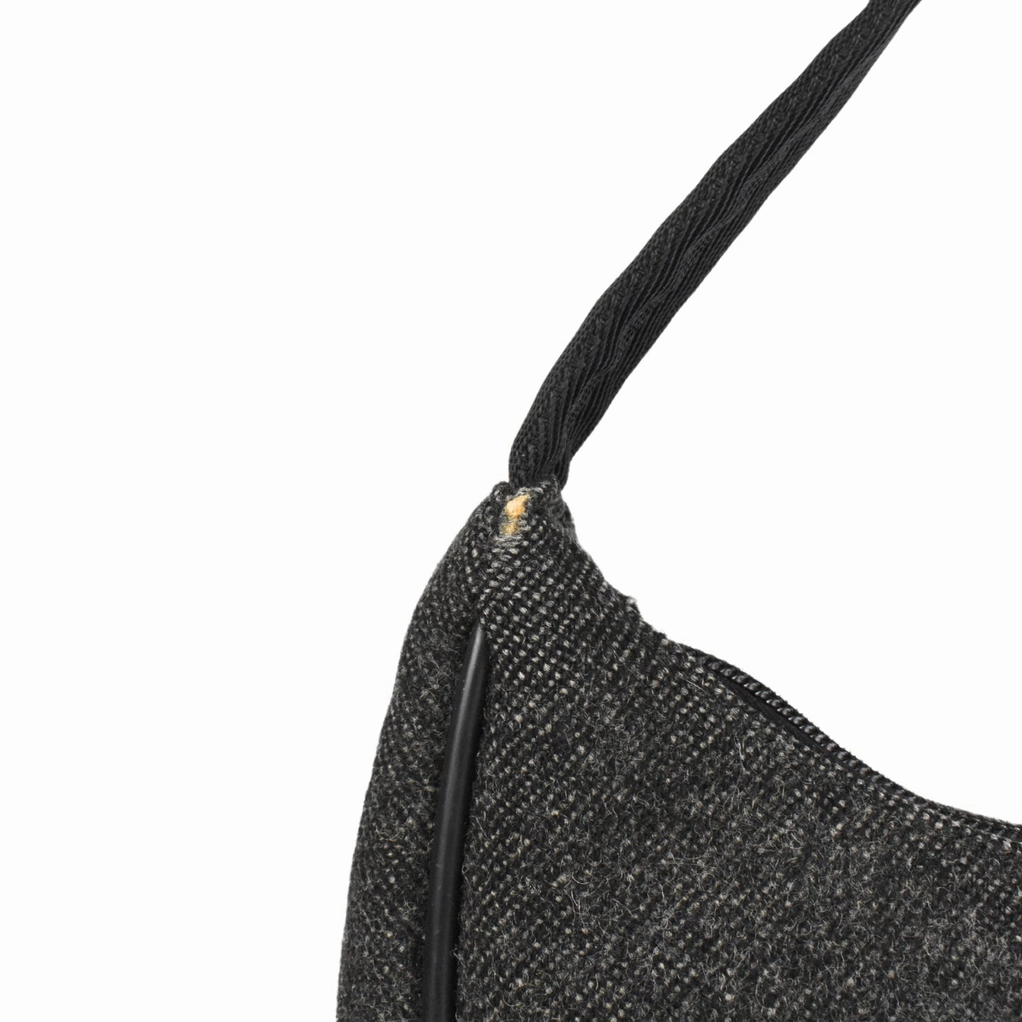 Prada Wool Shoulder Bag