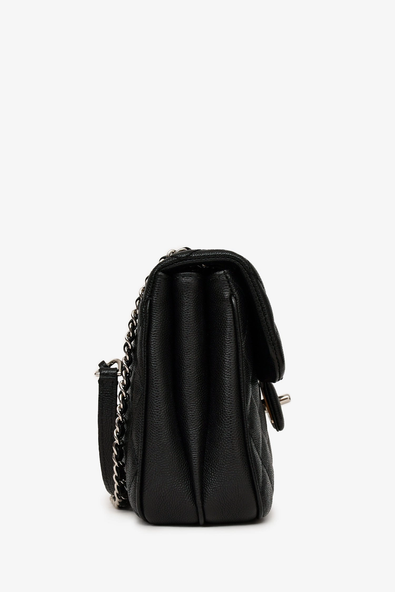 Pre-Loved Chanel 2018 Black Caviar Small Urban Companion Bag