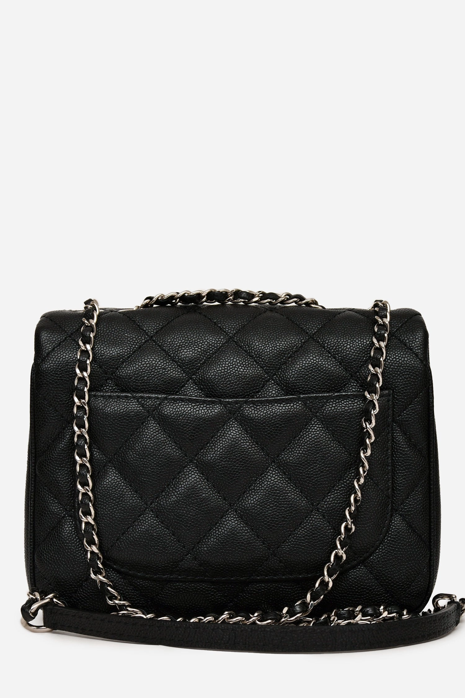 Pre-Loved Chanel 2018 Black Caviar Small Urban Companion Bag