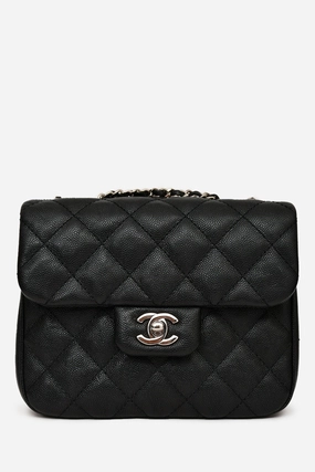 Pre-Loved Chanel 2018 Black Caviar Small Urban Companion Bag