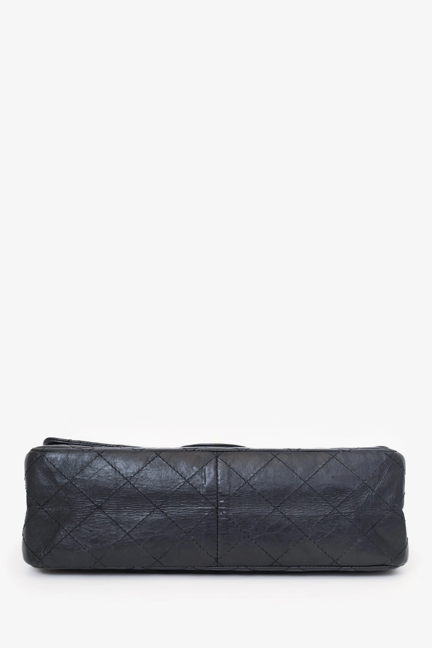Pre-Loved Chanel Black Quilted Aged Calfskin Large Reissue 255 Shoulder Bag