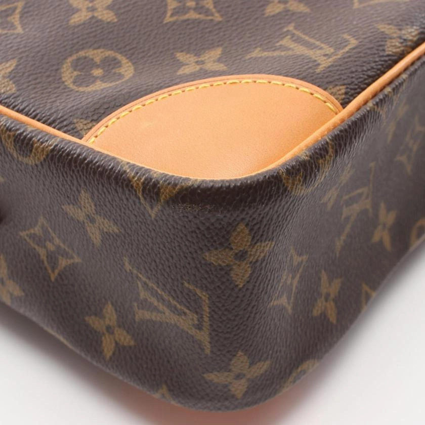 Pre-loved Louis Vuitton Trocadero 30 Monogram Shoulder Bag PVC Leather Brown