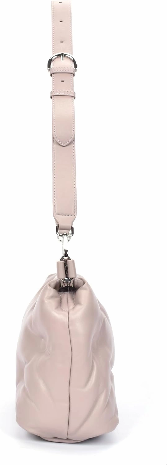 Premium Italian Leather Tote Bag for Women C 100% Genuine Leather Handbag. Crossbody Bag with Detachable Strap