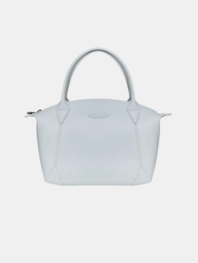 Pretty Apple Skin Vegan Leather Shoulder Bag | White