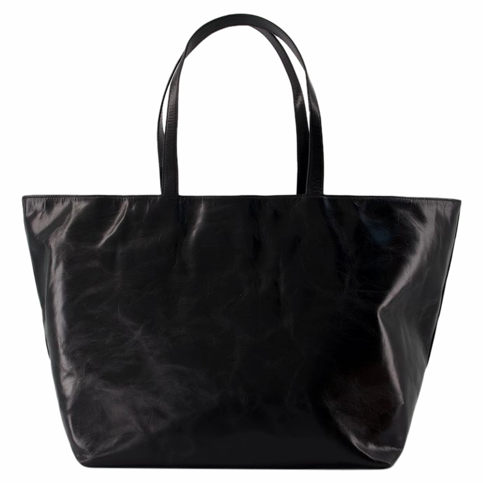 Punch Shopper Bag - Alexander Wang - Leather - Black