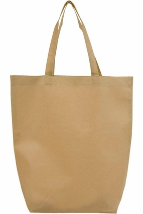 Q-Tees Non-Woven Gusset Bottom Tote