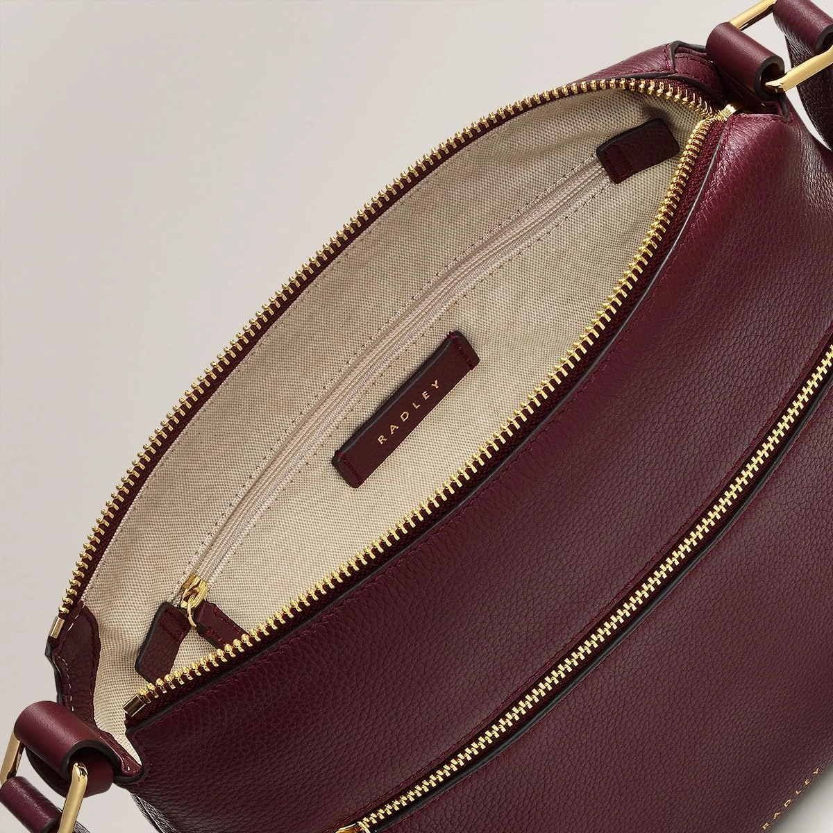 RADLEY London Fountain Mews Women's Small Leather Ziptop Crossbody Bag