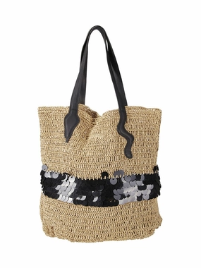 Raffia Tote Bag