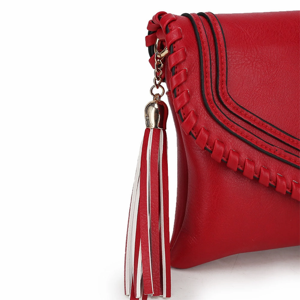 Remi  Crossbody Shoulder Bag Vegan Leather Women Purse by Mia K