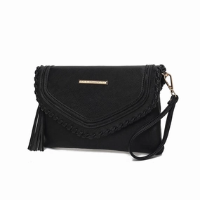 Remi  Crossbody Shoulder Bag Vegan Leather Women Purse by Mia K