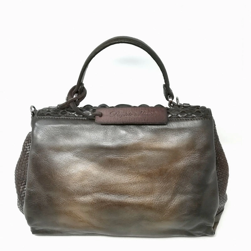 Reptiles House Italian Leather Mirage// Caffe
