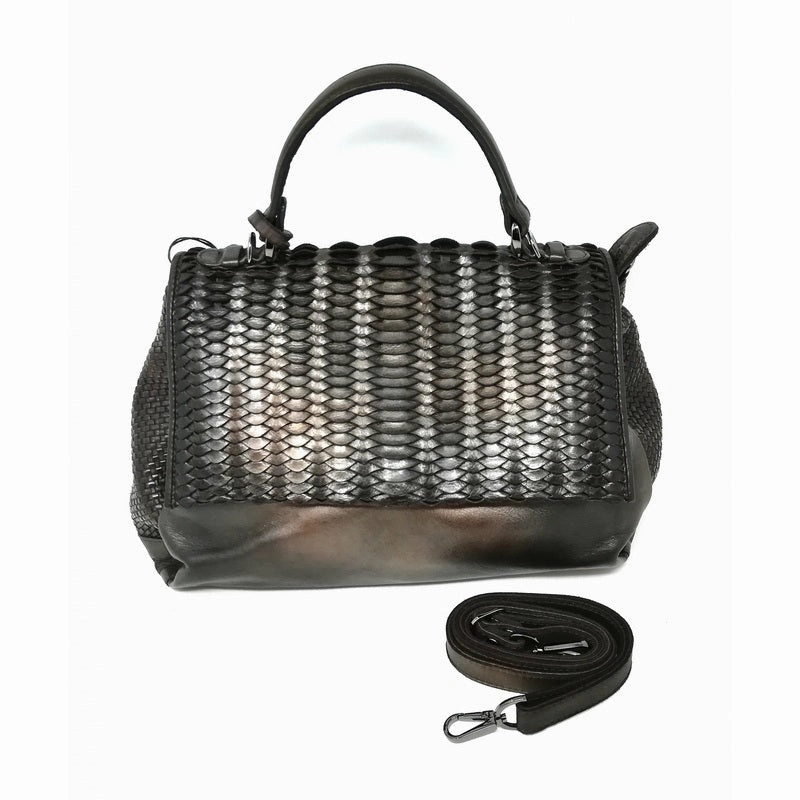 Reptiles House Italian Leather Mirage// Caffe